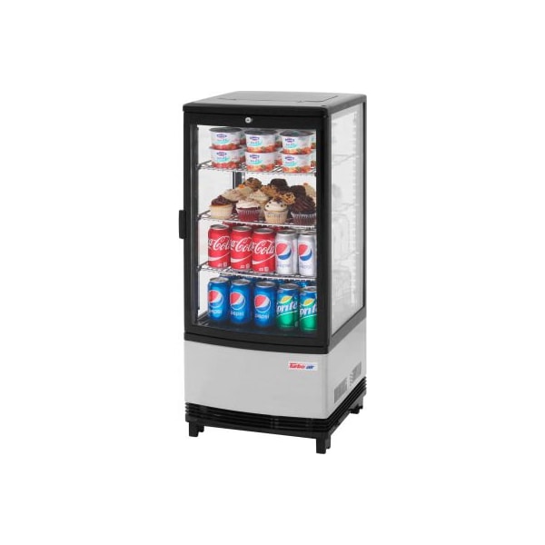 Turbo Air 360 Degree Diamond Show Case Merchandiser CRT-77-1R-N - main